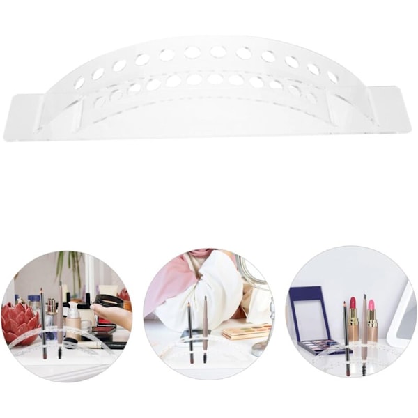 Sminkborste display Penna Organizer Rack Ställ Penna Shopping Hållare.