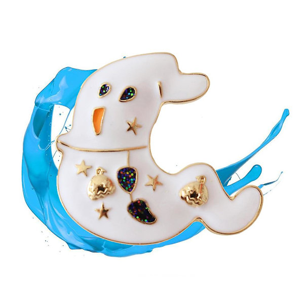 1 stk Iøjnefaldende Delikat Sød Halloween Brosche Spøgelsesbrosche Kvinde Brosche Nål Til Halloweenfest