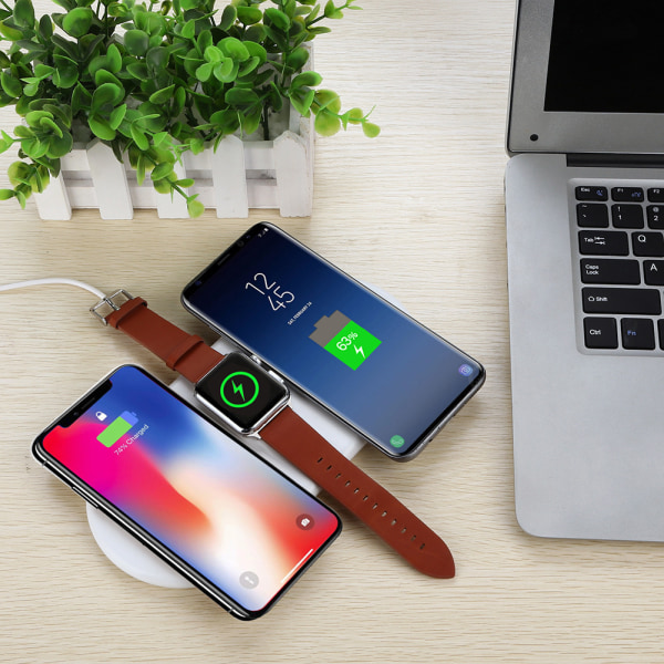 Tre-i-ett trådlös laddare för Apple Android watch