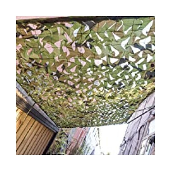 Kamuflasjenett Grønn Skygge Sowdment Sowdment Skyggeleggingsdesign Kamuflasje 3x5 m
