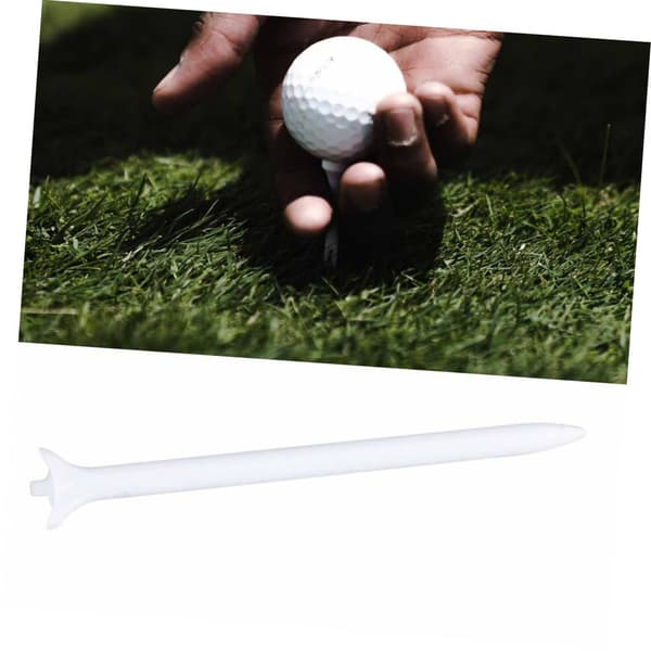 50 stk. boldholdere boldstud golf tees golfudstyr golf tilbehør hvid stige golf tricks