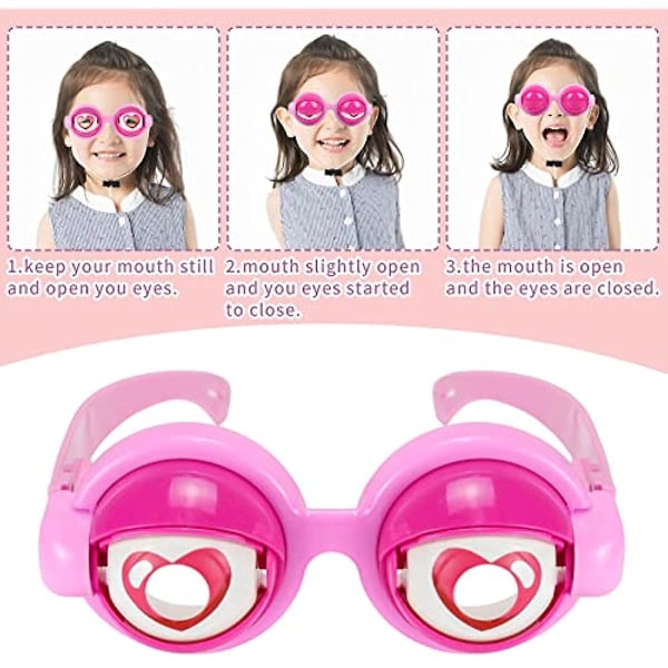 2kpl Funny Glasses Children, Hauska lasilelu, Hullut silmät -lelu Acce