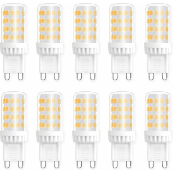 G9 5W LED-lampor, Motsvarande 40W 50W halogenlampa, 450LM, neutralvit 4000K, AC 220V, Standard G9-sockel, Energibesparande, för takbelysning, Kök