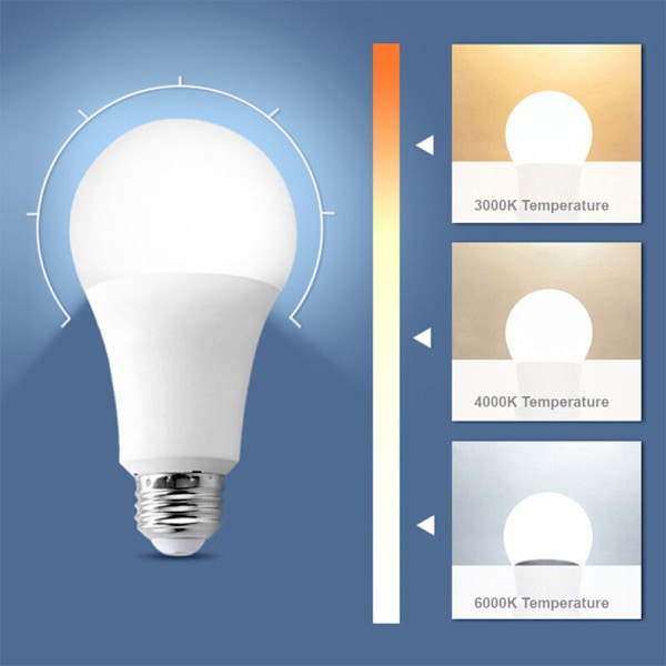 Intelligent glödlampa Tuya Bt Wifi Blouns med dimbar färgändring 9W 800 Lumen 2700-6500k RVB E26/E27 LED-lampa fungerar med Alexa för juldekoration