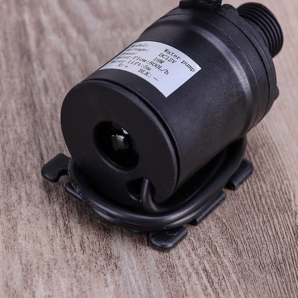 DC 24v 800l/h 5m borstlös dränkbar vattenpump