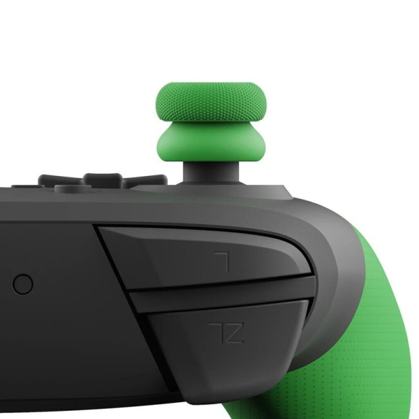 3 par (6 stk.) controller-skins - pink og grøn, kompatibel med PS4/PS5-håndtag, CQC og FPS tommelfingerhåndtag joystick-covers, analog joystick