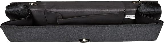 27cm×5cm×11cm-Svart-Aftonväska Damhandväska