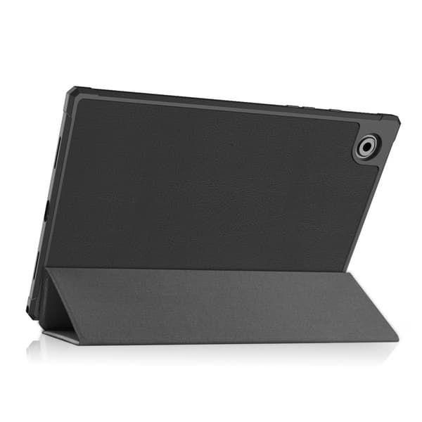Tri-fold beskyttende etui til Samsung tab A8 2022sm X205 X207(sort)