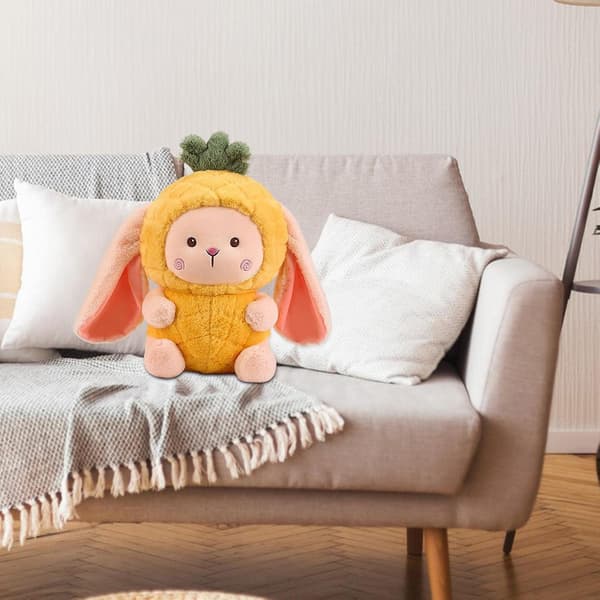 Ananas Kanin Docka Kanin Sovande Vän Docka Påsk Present Barn Flicka Frukt Docka