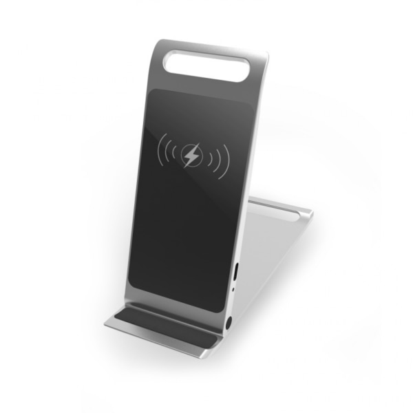 Smart Sensor matkapuhelinteline Langaton pöytälaturi Pystysuuntainen langaton laturi