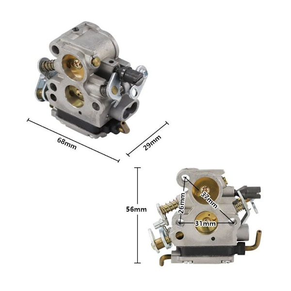 Moottorisahan kaasutin Husqvarna 235 235th 236 236th 240th -malleihin