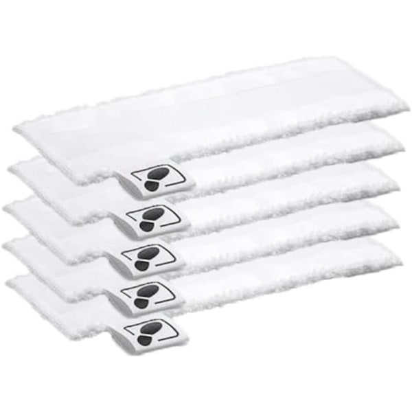 5 kpl mikrokuitupäällinen Kärcher Easyfix SC2 SC4 SC5 höyrypesuriin