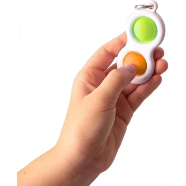 Silikonfingertrykkreduserende øvelsesbrett leketøy