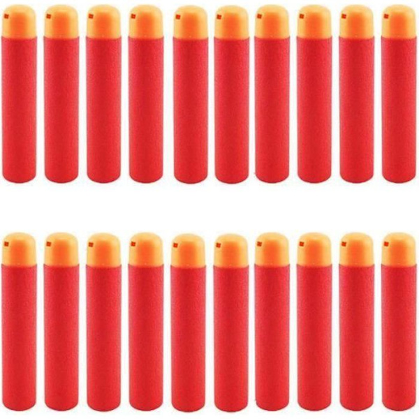 60 täytettyä dart-palloa Nerf N-strike Mega Elite -aseisiin