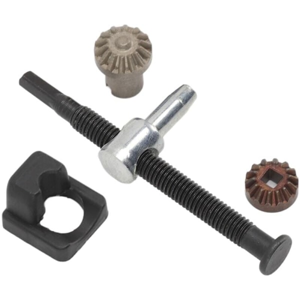 Jeffergarden 2 kpl Ketjunohjaimen Kiristimen Säätösarja Rauta ja Alumiini Moottorisahan Kiristimen Korjaussarja CS370 CS400 CS4200ES -malleille