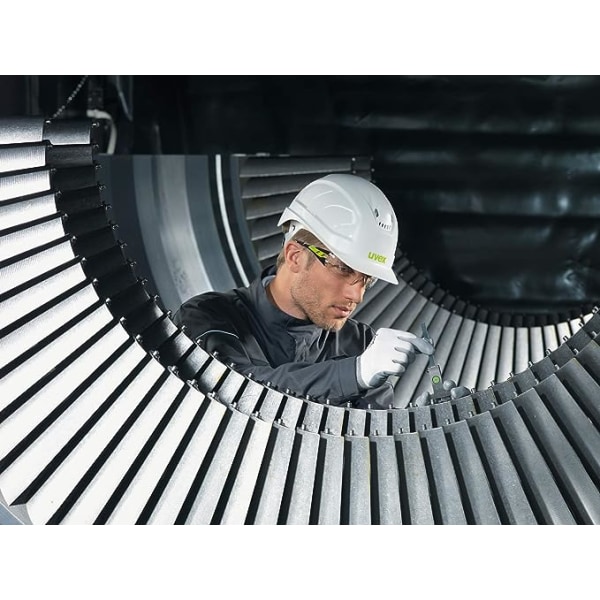 Skyddsglasögon, klara PC-linser, anti-imlinser, reptåliga - kemikalier, UV400-skydd, lätta
