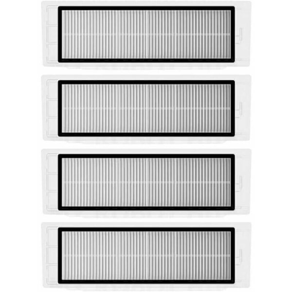 4-pak Hepa-filtre til Xiaomi Roborock S6 S5 MAX S60 S65 S5 S50 S55 E25 E35 Støvsuger