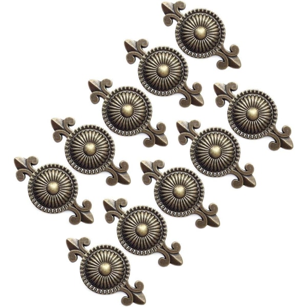 10 stk (Bronse) Skap Håndtak Skap Knapper Møbler Knapper Skuff Knapper Håndtak Møbler, Knapp for Skap, Skuff