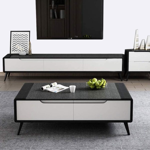 Set med 4 sneda bordsben för möbler - lutande avsmalnande 30 cm, B