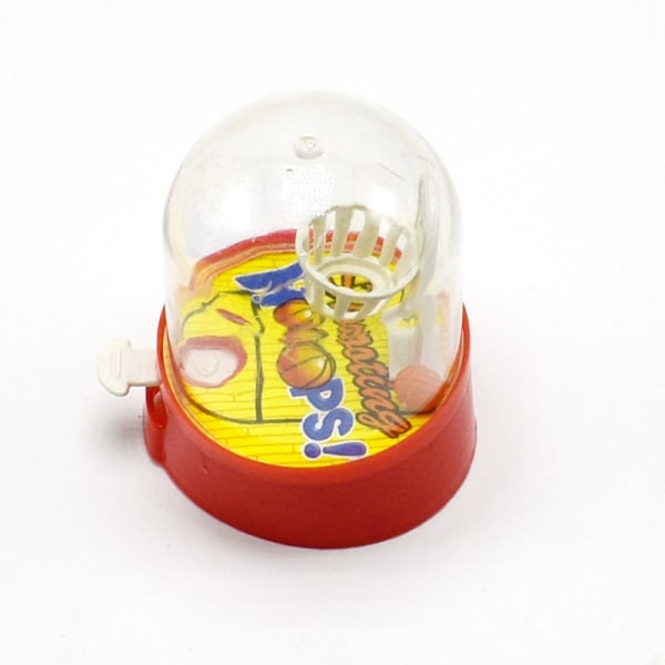 12 st (slumpmässig färg) - Mini basketboll finger flipperspel för barn, 6 cm - Barnkalaspresent