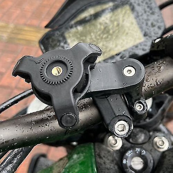 Motorcykel Anti Vibrationsdämpare Fäste Hållare Quadlock