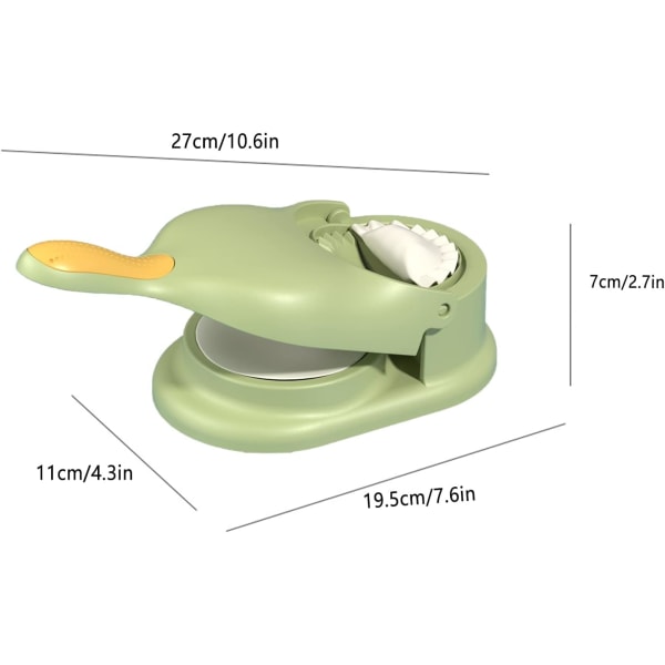 (Blå) 2 i 1 ravioli-form, kjøkkenmaskin for å lage ravioli, dumpling-maker laget av trygt absorberende materiale, praktisk kjøkkenutstyr, enkelt å