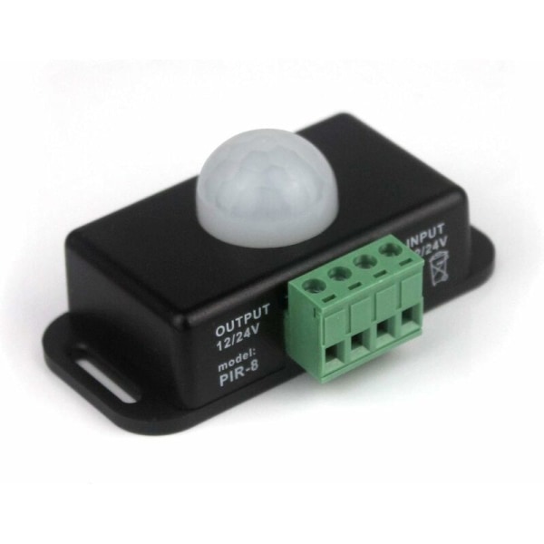 DC 12V LED Infrarød Bevegelsessensor Detektor Pir Bevegelsessensor For LED-stripe/pære 12V 6A