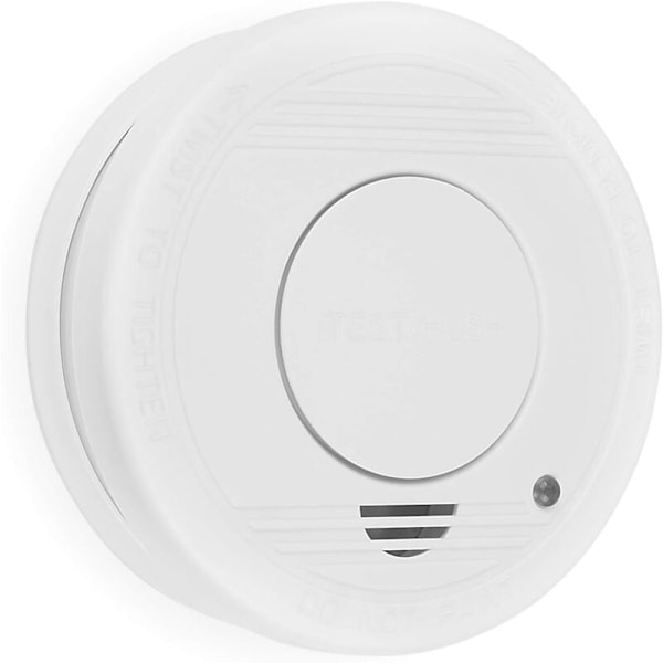 Smartware røykvarsler - optisk sensor - utskiftbart batteri 1 år - testknapp - 85 dB - hvit