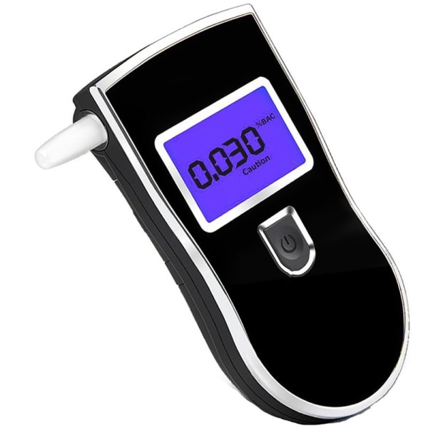 Alcohol Tester at818 Handheld Breathing Drunk Driving Tester Portable Blue Screen