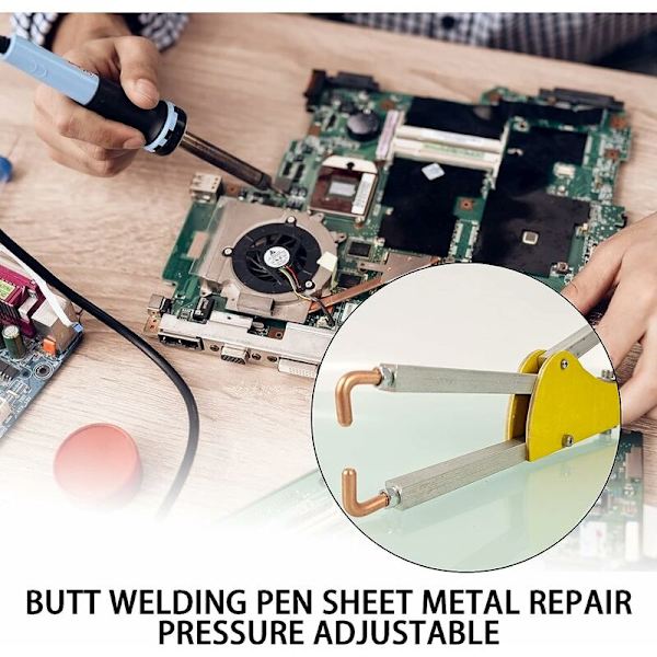 Punktsvetsning Lödpincett Lödpennor Handhållna Auto Trigger Tillbehör Lödpenna för Svetsning Reparation etc.
