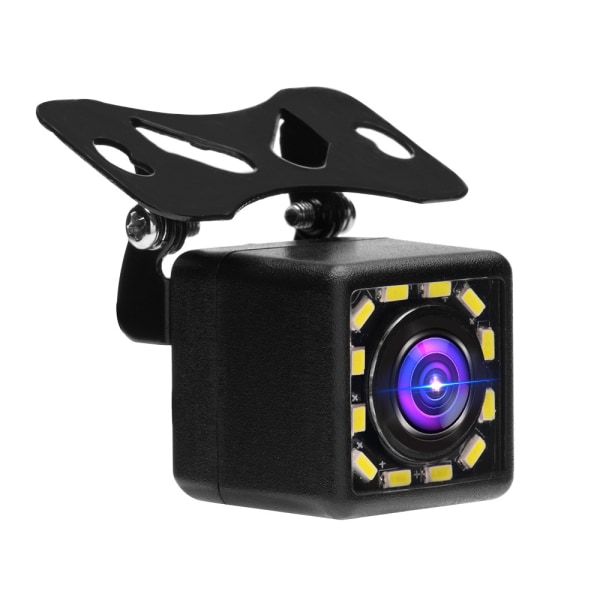 Bakkamera med Super Night Vision IP68 Vandtæt bagkamera til bil 170° vidvinkel 12 LED Night Vision backup-kameraer