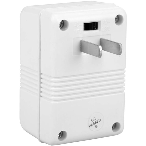 70W Spenningsomformer Transformator 110V/120V til 220V/240V, CN Standard Plugg