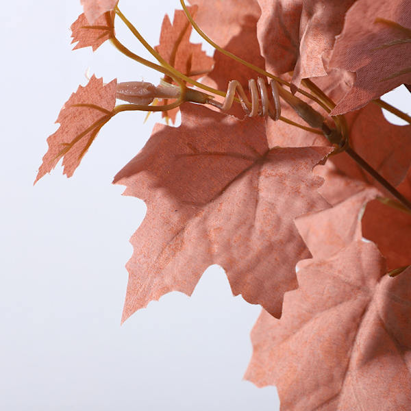Kunstig bladplante stof imitation blade buket hjem simulation klud imitation blad plante dekoration, lyseblå