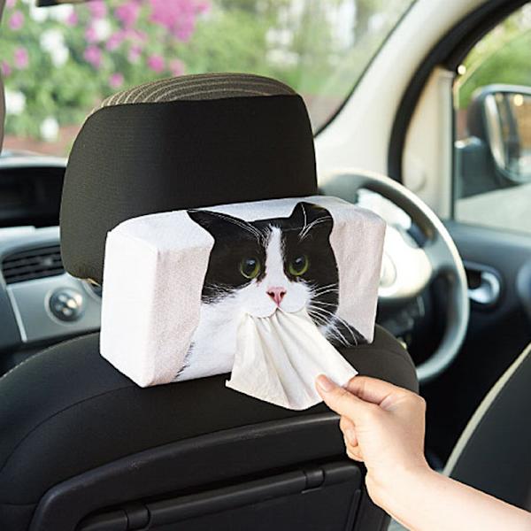 Den brune kat - Sød kat hvalpemønster papirpose tegneserie dyr tissue papirpose