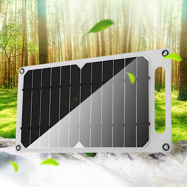 (1 del) 6 V portabel solpanel med USB stabil batteriladdare, lämplig för laddning av mobiltelefon utomhus, camping, hus