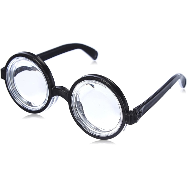 Nördglasögon, svart, hornglasögon, sympatisk nörd, specialiserad