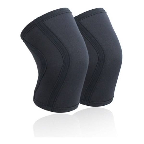 (M) 1 kpl Hihat: Kompressiopolvisuojat premium-tuella ja -suojalla, 5 mm neopreenia. Painonnosto, crossfit, voimanosto, kyykyt, juoksu a
