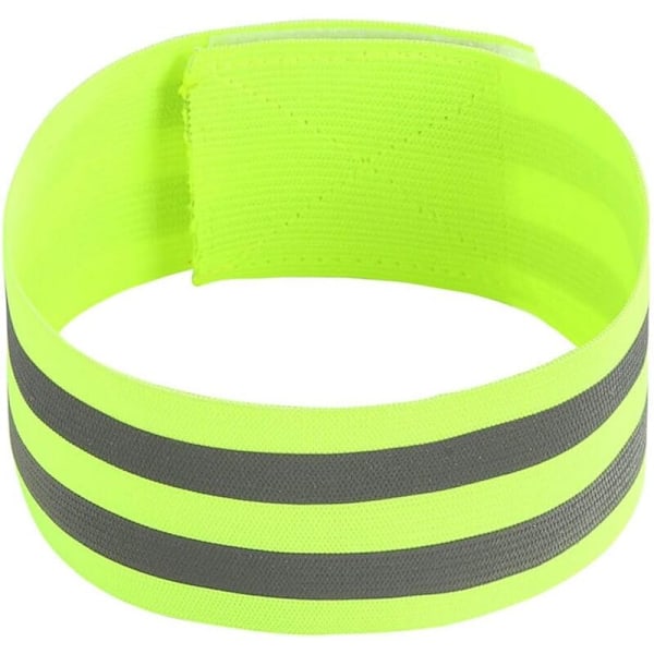 4 st reflekterande armband reflekterande säkerhetsband reflekterande armband hög synlighet ljusarmband för jogging