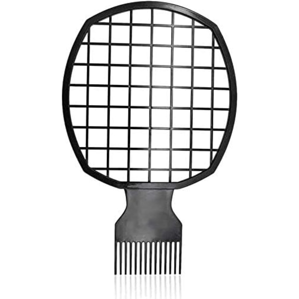 1 pakkaus 2-in-1 Afro Twist -kampaa aaltoileville hiukselle Dreadlocks luonnolliseen tyyliin Sopii miehille ja naisille Parempi kuin sieni Helppo puhdistaa