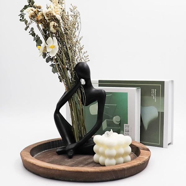 Tenkerstatuer og skulpturer, Tenkerstatuer i harpiks, Abstrakte skulpturer, Innflyttingsgaver, Innflyttingsdekorasjoner, Stue