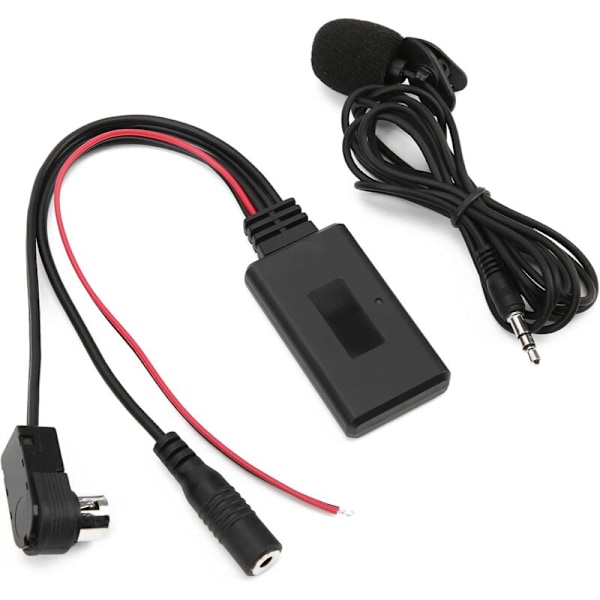 AUTO Bluetooth 5.0 AUX Adapter Kabel Bluetooth 5.0 Modtager med Mikrofon Håndfri Opkald Udskiftning til Alpine CDA-9857 CDA-9886 CDA-117