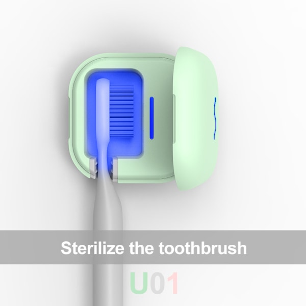 Uv-sterilisering tannbørste-sterilisator（grønn）