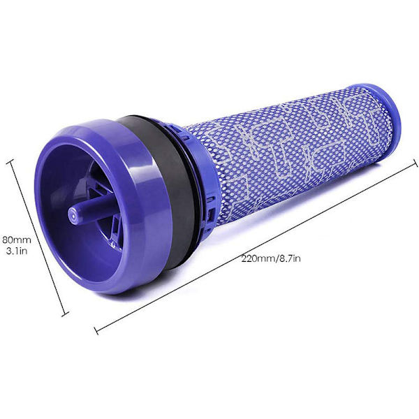 Pre-Motor Filter til Dyson DC33c DC37 DC33 DC39 DC28C DC53 92341301 Støvsuger, Tilbehør til Dyson Filter Udskiftning