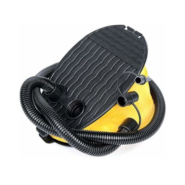 Fotluftpumpe, bærbar oppblåsbar flytende radpumpe, for camping, svømmebasseng, oppblåsbar ring, luftmadrass