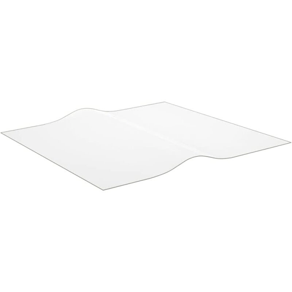 Pöydänsuoja Huonekalujen Suojakalvo Pöytäliina Ruokapöydän Päällinen Vedenpitävä Läpinäkyvä 180x90 cm 2 mm PVC