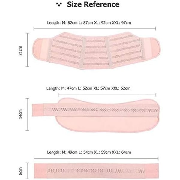 Äitiysvyö raskaustukihihna hengittävä mukava