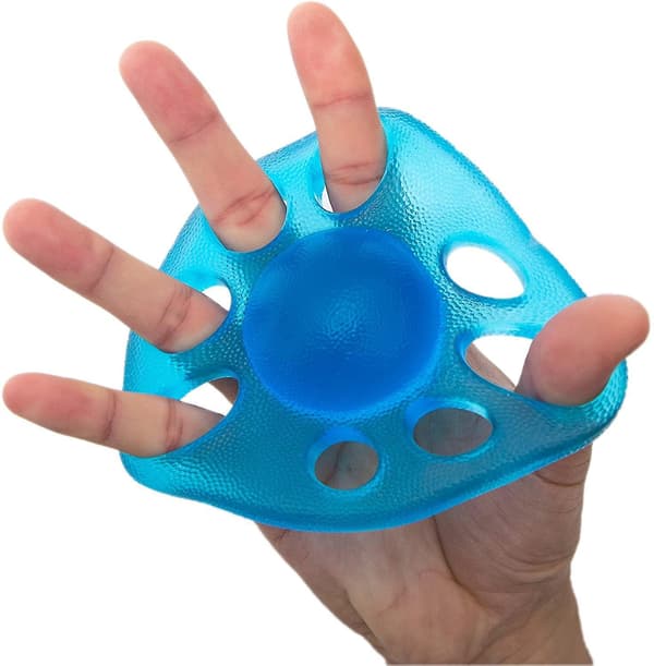 Fingerövningsboll och handstyrka