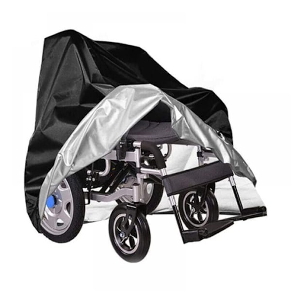 M 115cm65cm120cm Skyddshölje för rullstol, vattentätt överdrag för rullstol, dammskydd för elektrisk rullstol, rollator eller utomhusbruk