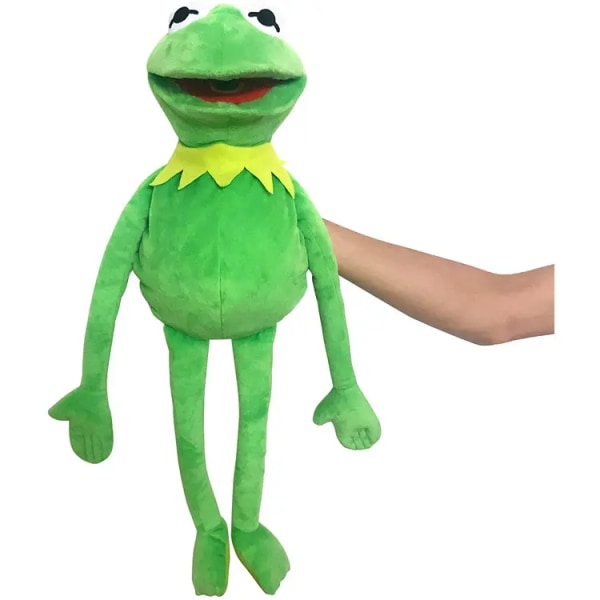 23 tum Kermit the Frog Hand Puppet Mjuk Plyschdocka Leksak Barn Födelsedagspresent