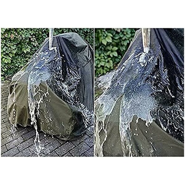 (Färg: Grön, storlek: 170x61x117cm) Självgående, vattentät, robust, hållbar, UV- och vattenresistent gräsklipparskydd för självgående trädgårdstraktor inomhus